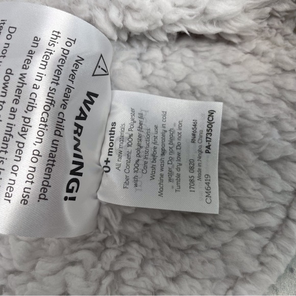 petite l’amour Elephant Lovey Security Blanket Plush Toy Baby Infant - Picture 9 of 9